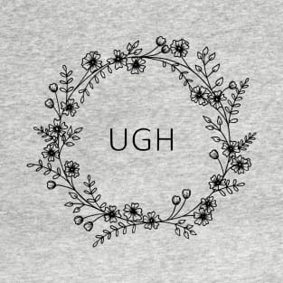 Ugh Floral Wreath T-Shirt